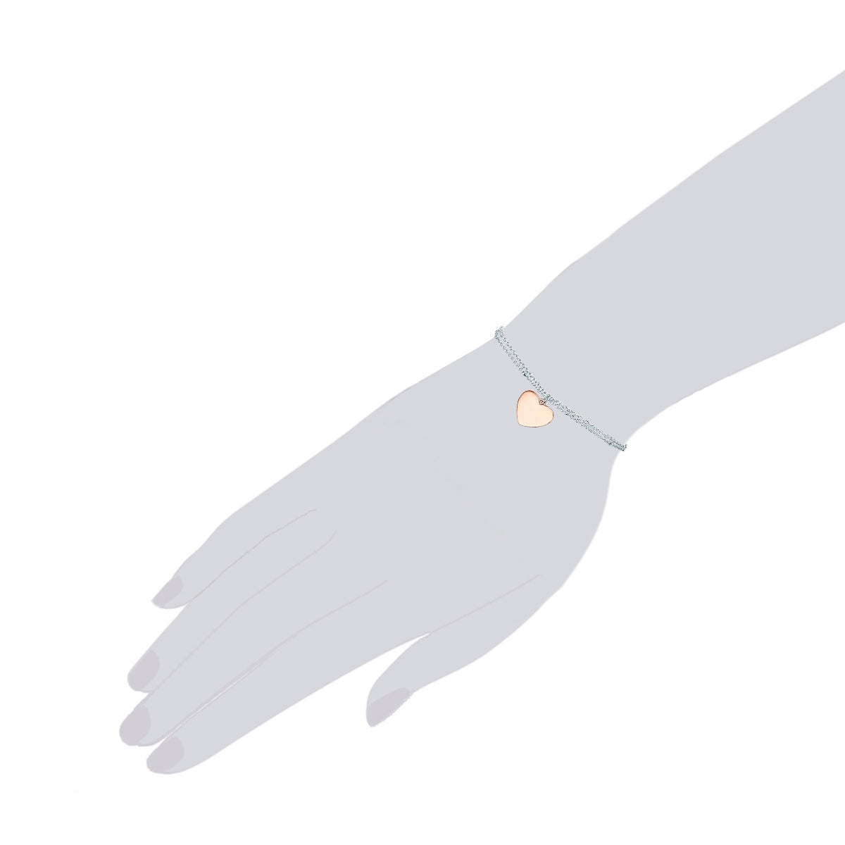 Rafaela Donata Armband Sterling Silber bi-Color Blitzverkäufe