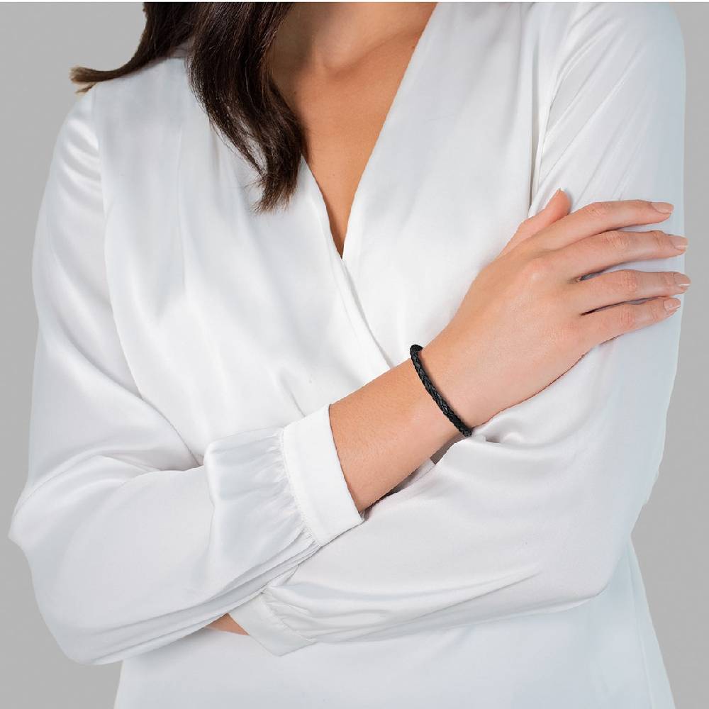 Rafaela Donata Armband schwarz im Angebot