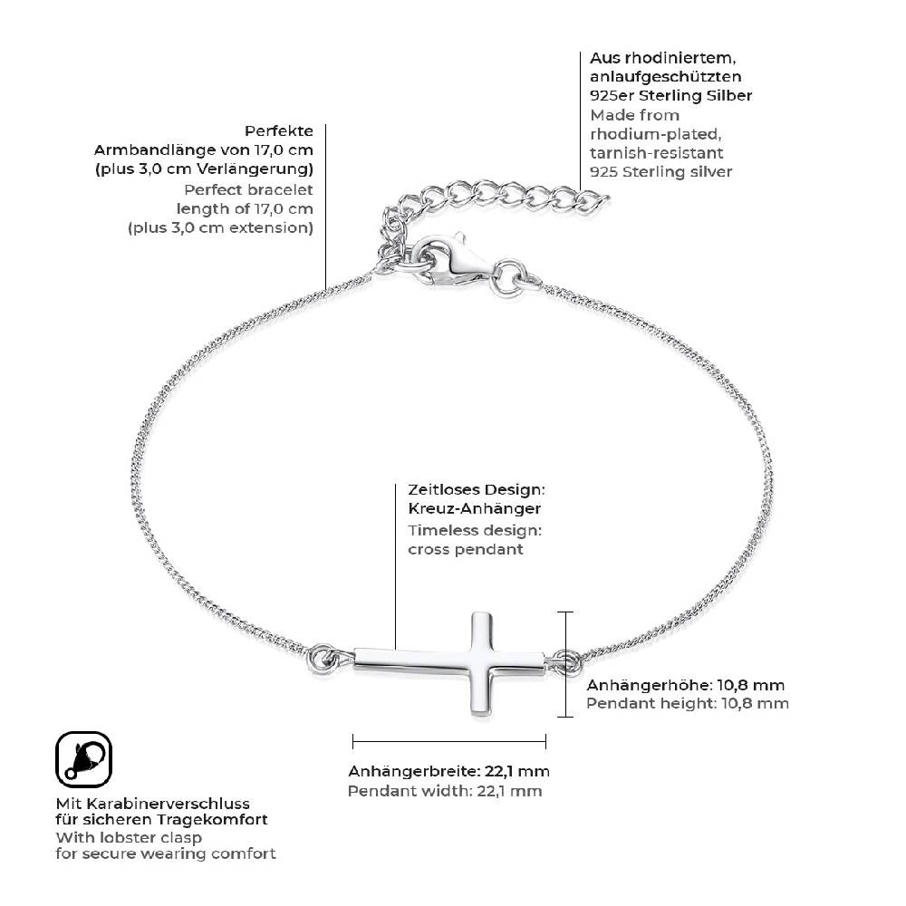 Rafaela Donata Armband Sterling Silber Schlussverkauf