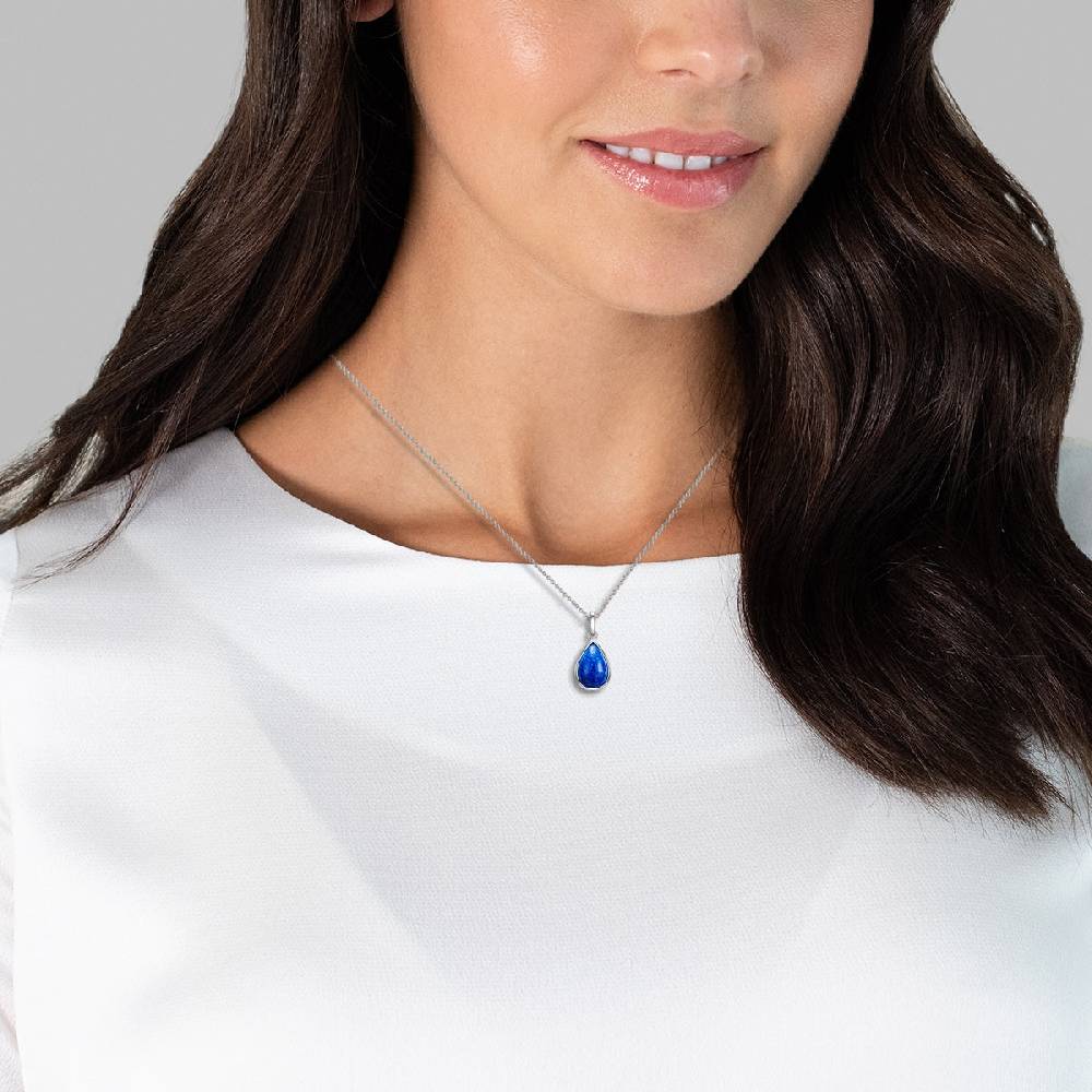 Rafaela Donata Kette mit Anhänger Sterling Silber Lapislazuli Angebote