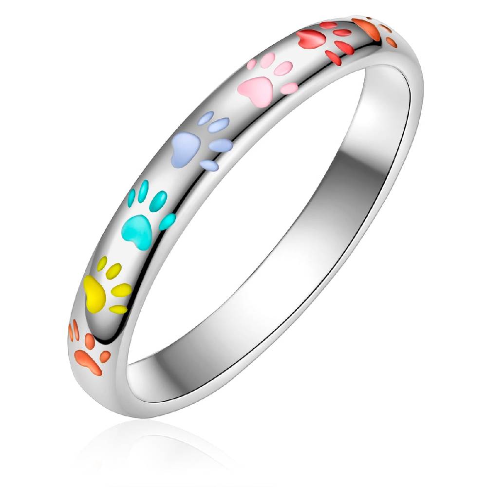 Rafaela Donata Ring Sterling Silber Emaille multicolor Blitzverkäufe