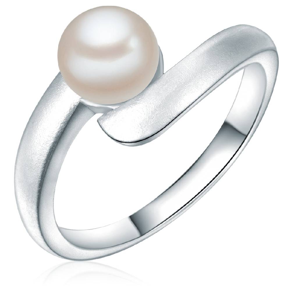 Rafaela Donata Ring Sterling Silber Süßwasser-Zuchtperle weiß
