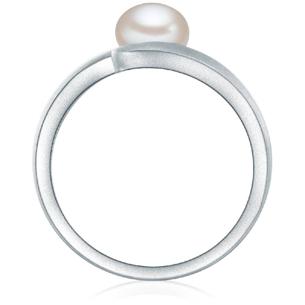 Rafaela Donata Ring Sterling Silber Süßwasser-Zuchtperle weiß Auslauf