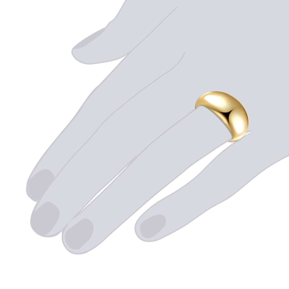 Rafaela Donata Ring Sterling Silber bi-Color Online
