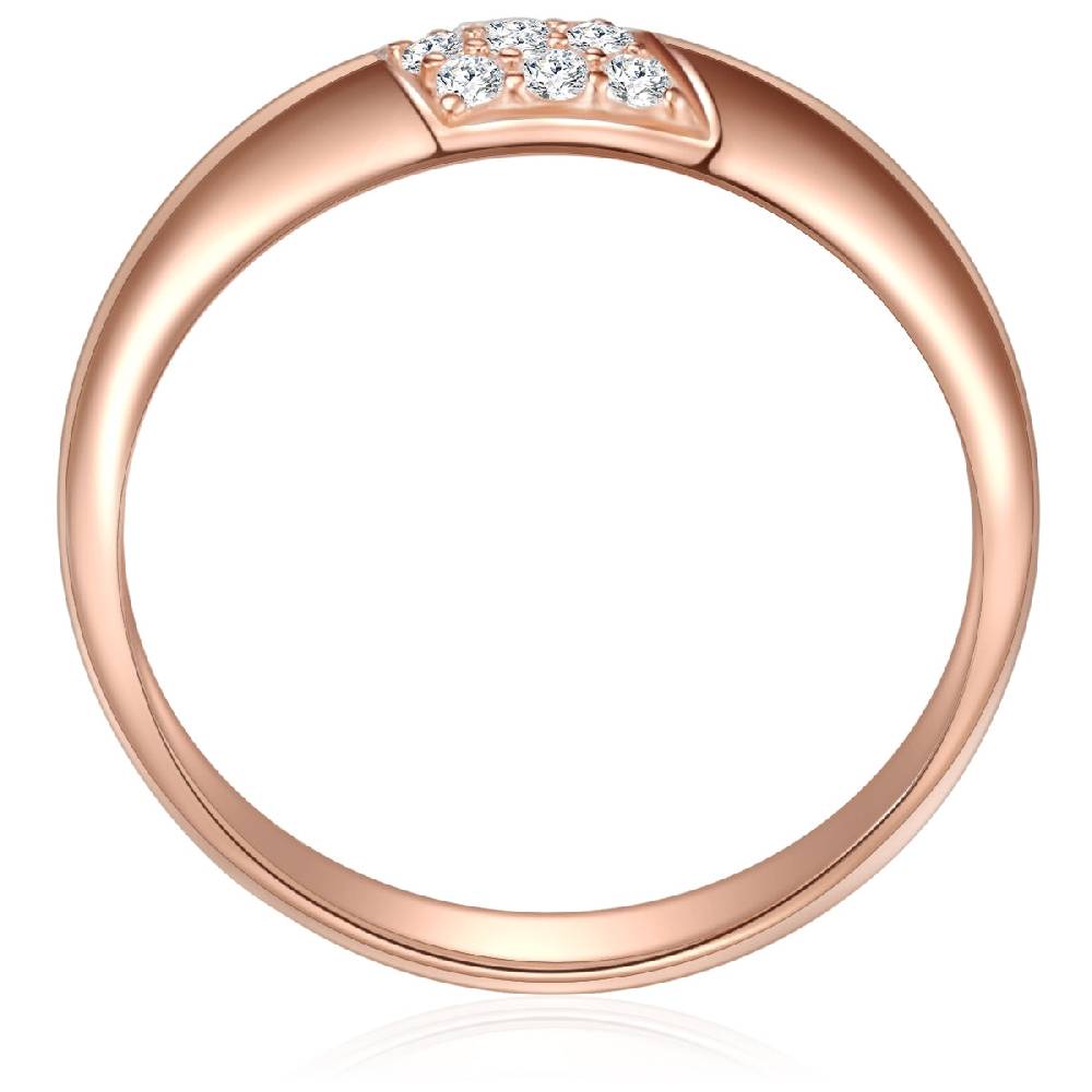Rafaela Donata Ring Sterling Silber roségold Zirkonia weiß Verkauf