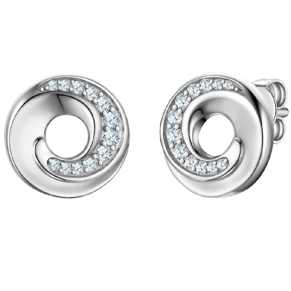 Rafaela Donata Ohrstecker Sterling Silber Zirkonia weiß