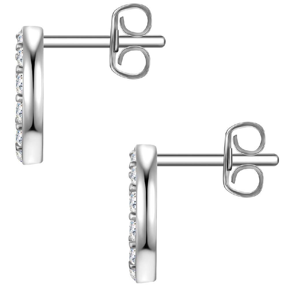 Rafaela Donata Ohrstecker Sterling Silber Zirkonia weiß Blitzangebot