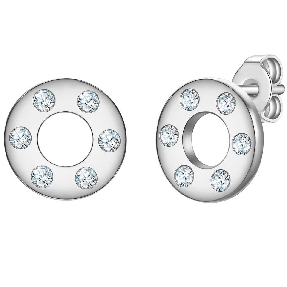 Rafaela Donata Ohrstecker Sterling Silber Zirkonia weiß Fabrikverkauf