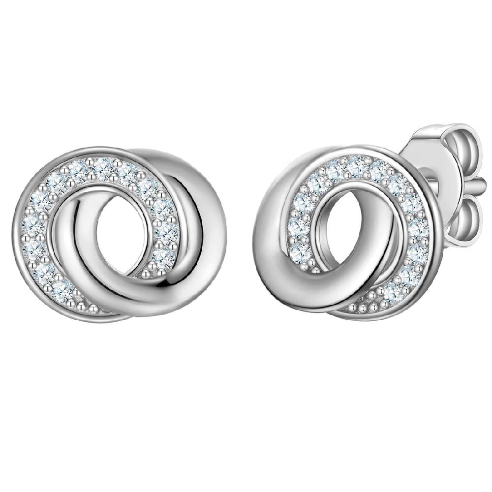 Rafaela Donata Ohrstecker Sterling Silber Zirkonia weiß