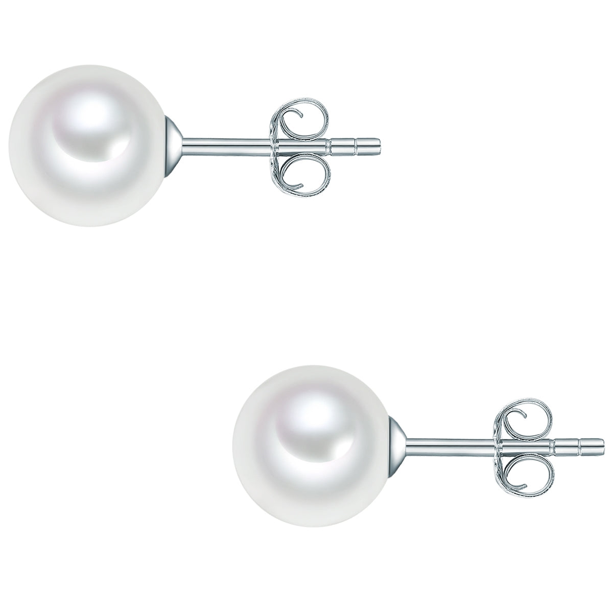 Rafaela Donata Ohrstecker Sterling Silber Muschelkernperle weiß Auslauf