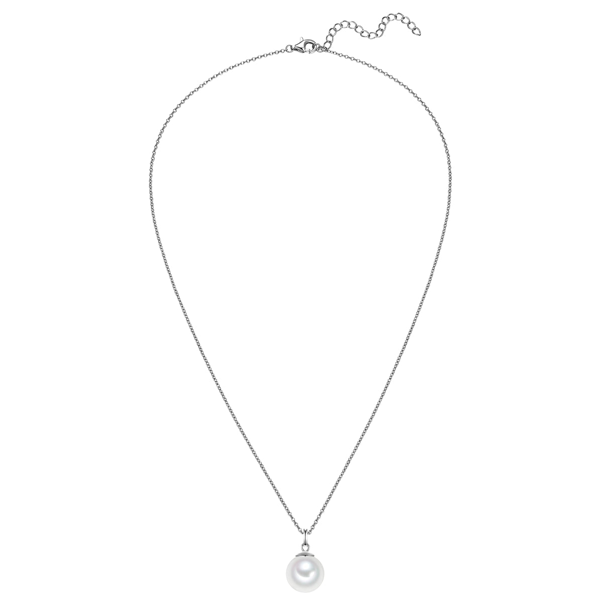 Rafaela Donata Kette mit Anhänger Sterling Silber Muschelkernperle weiß Angebote