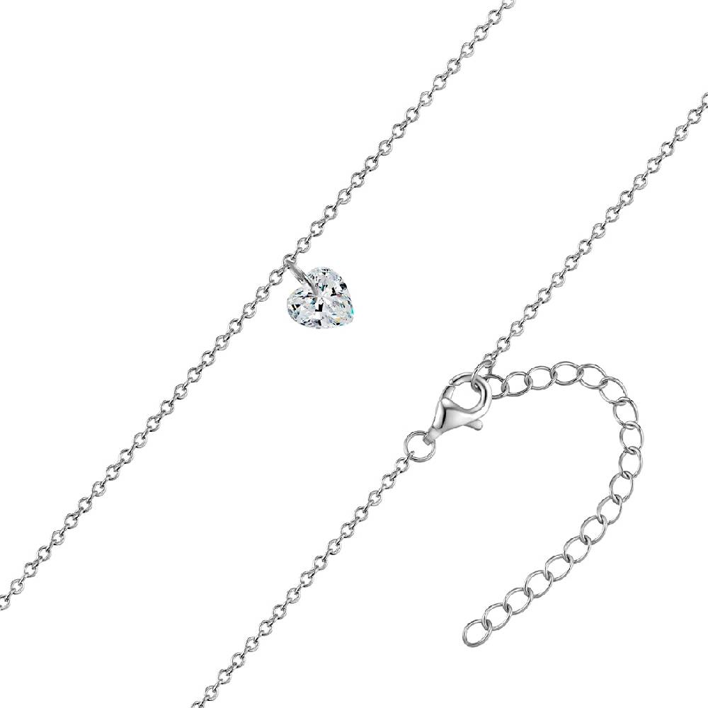 Rafaela Donata Kette mit Anhänger Sterling Silber Zirkonia weiß Fabrikverkauf