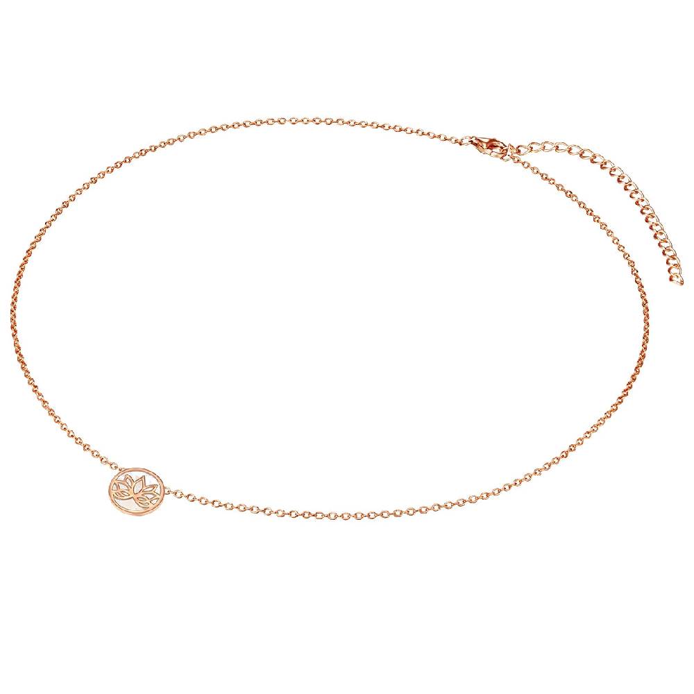 Rafaela Donata Kette mit Anhänger Sterling Silber roségold Perlmutt Blitzverkäufe