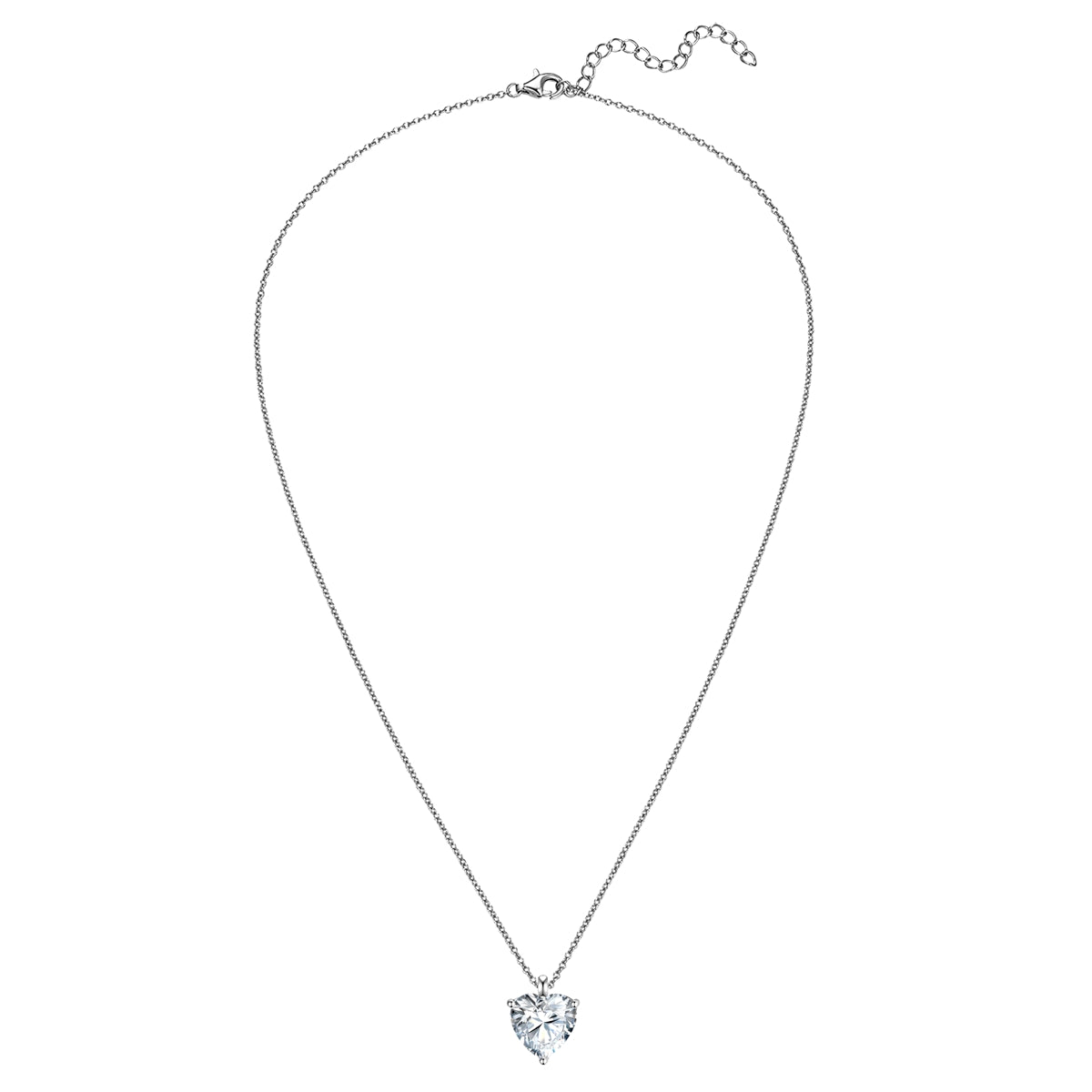 Rafaela Donata Kette mit Anhänger Sterling Silber Zirkonia weiß im Angebot