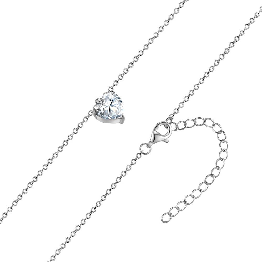 Rafaela Donata Kette mit Anhänger Sterling Silber Zirkonia weiß im Angebot