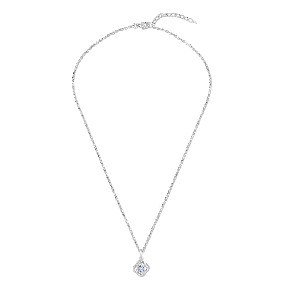 Rafaela Donata Kette mit Anhänger Sterling Silber Spinell (synth.) blau Jubiläumsangebot