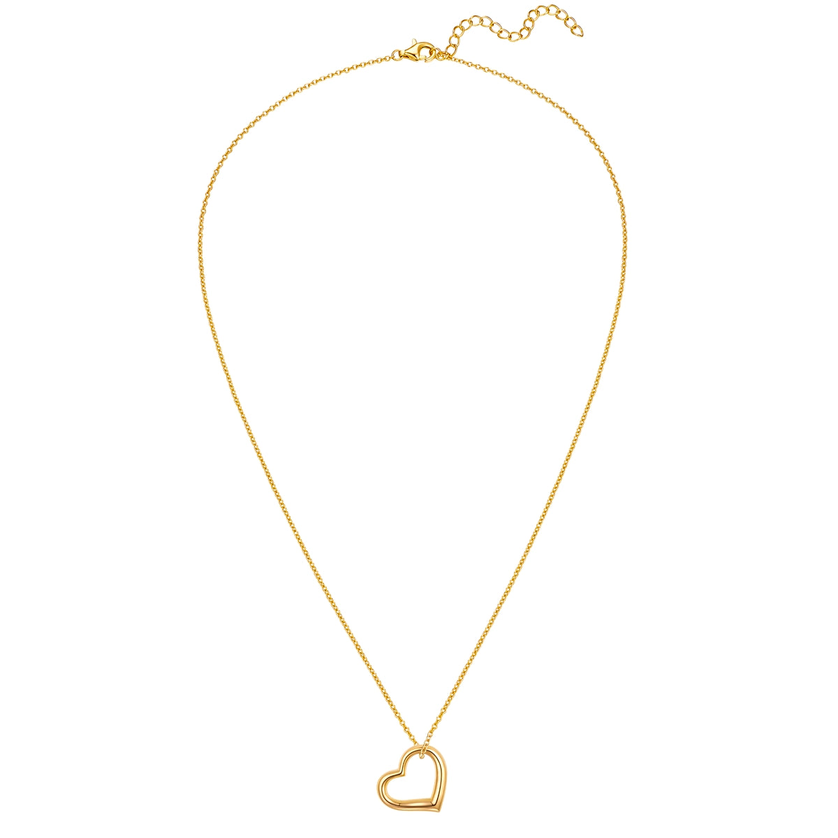 Rafaela Donata Kette mit Anhänger Sterling Silber gelbgold Blitzangebot