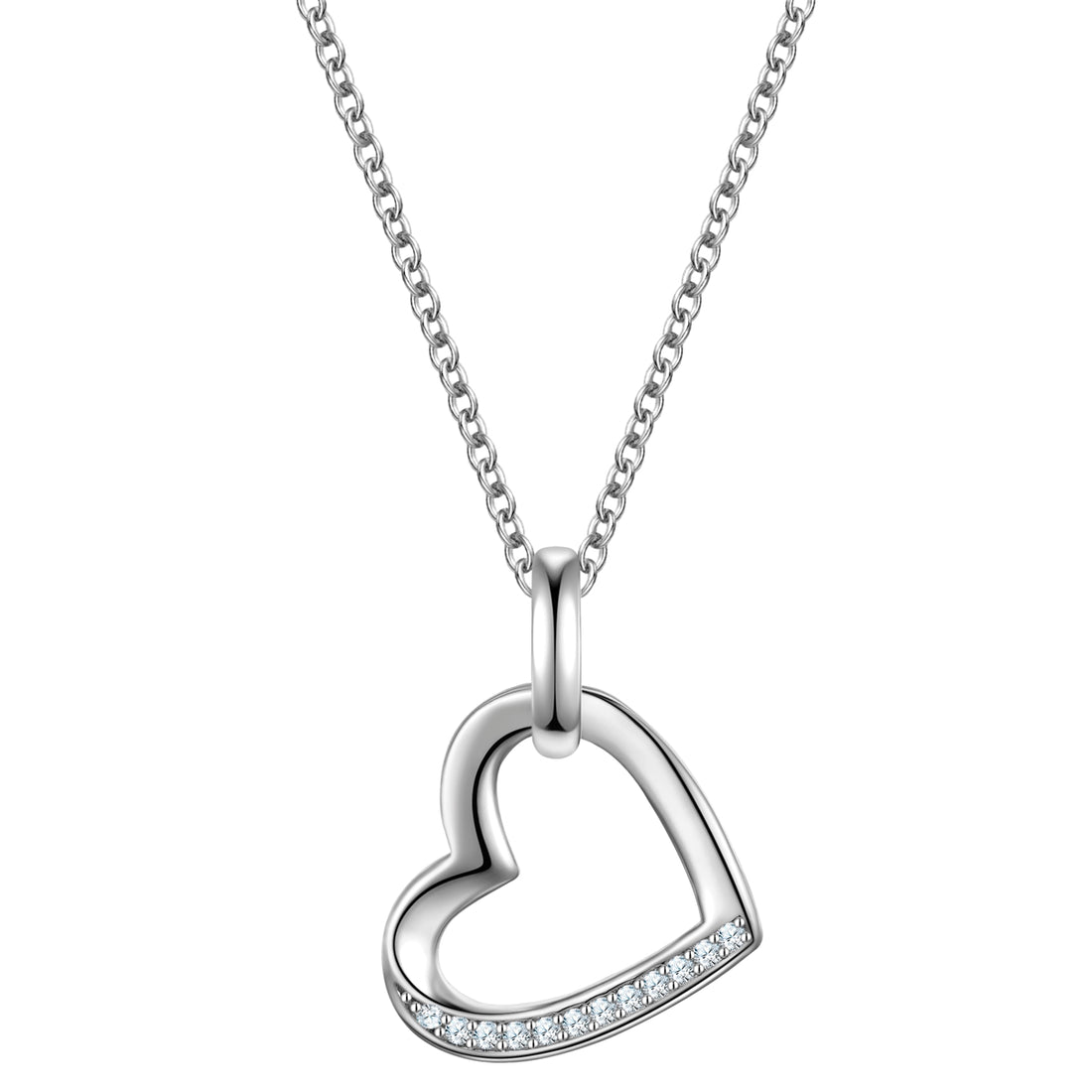 Rafaela Donata Kette mit Anhänger Sterling Silber Zirkonia weiß