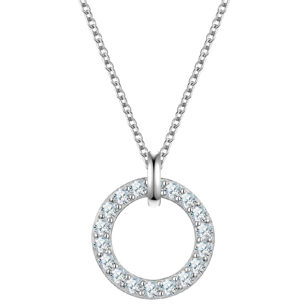 Rafaela Donata Kette mit Anhänger Sterling Silber Zirkonia weiß