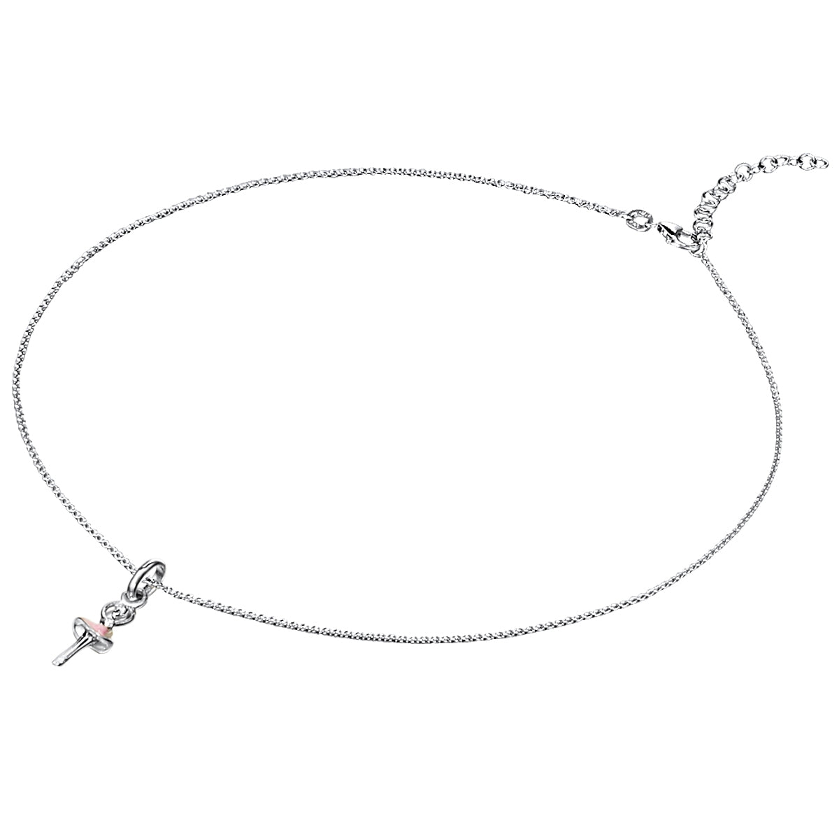 Rafaela Donata Kette mit Anhänger Sterling Silber Emaille rosa Verkauf