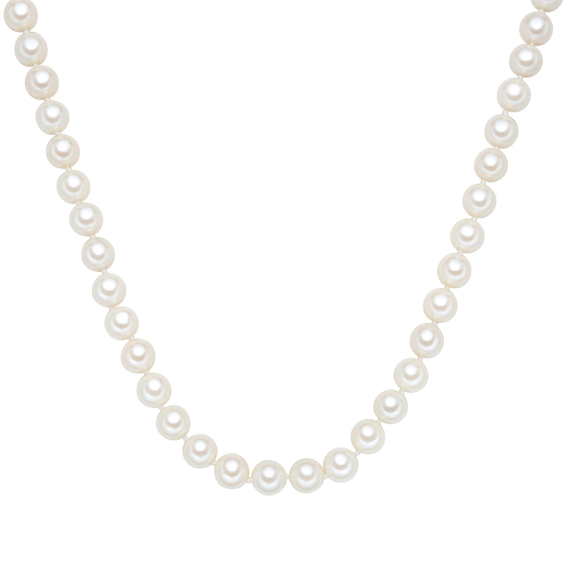 Rafaela Donata Kette Sterling Silber Muschelkernperle weiß
