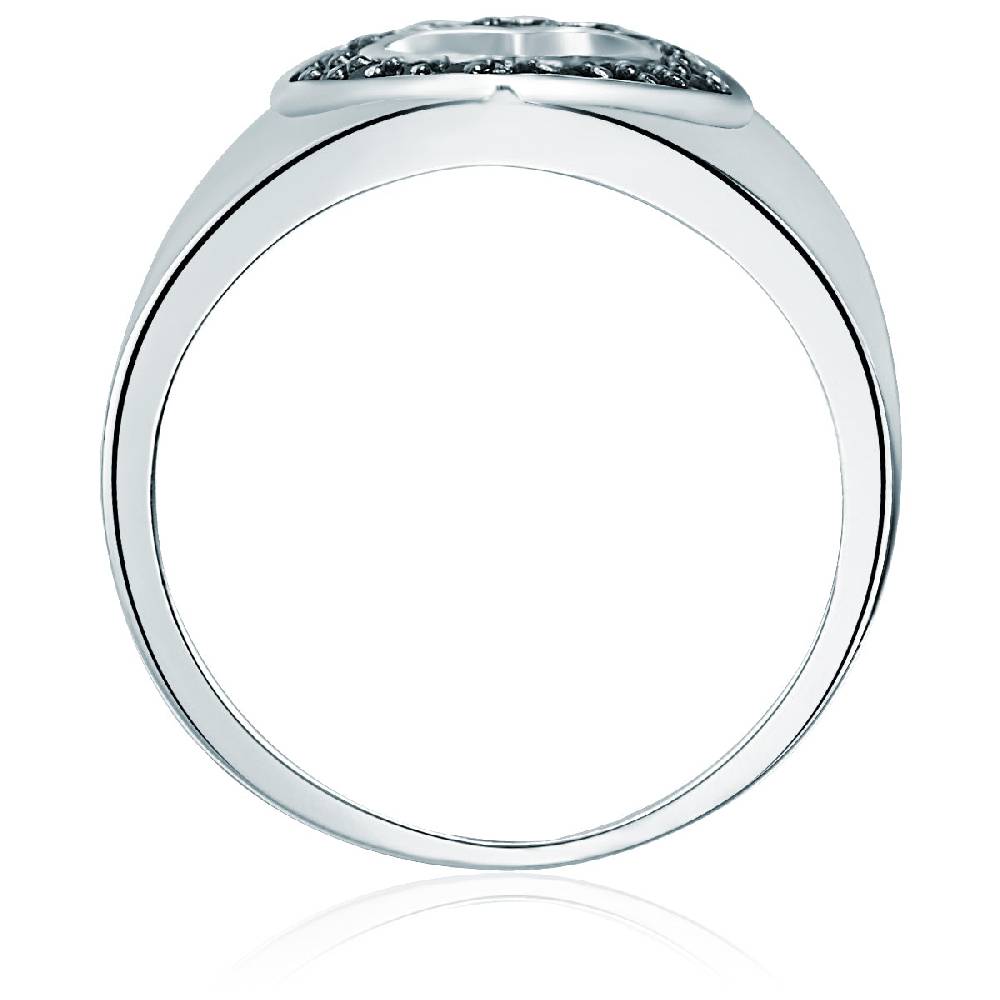 Rafaela Donata Ring Sterling Silber Zirkonia schwarz Blitzverkäufe