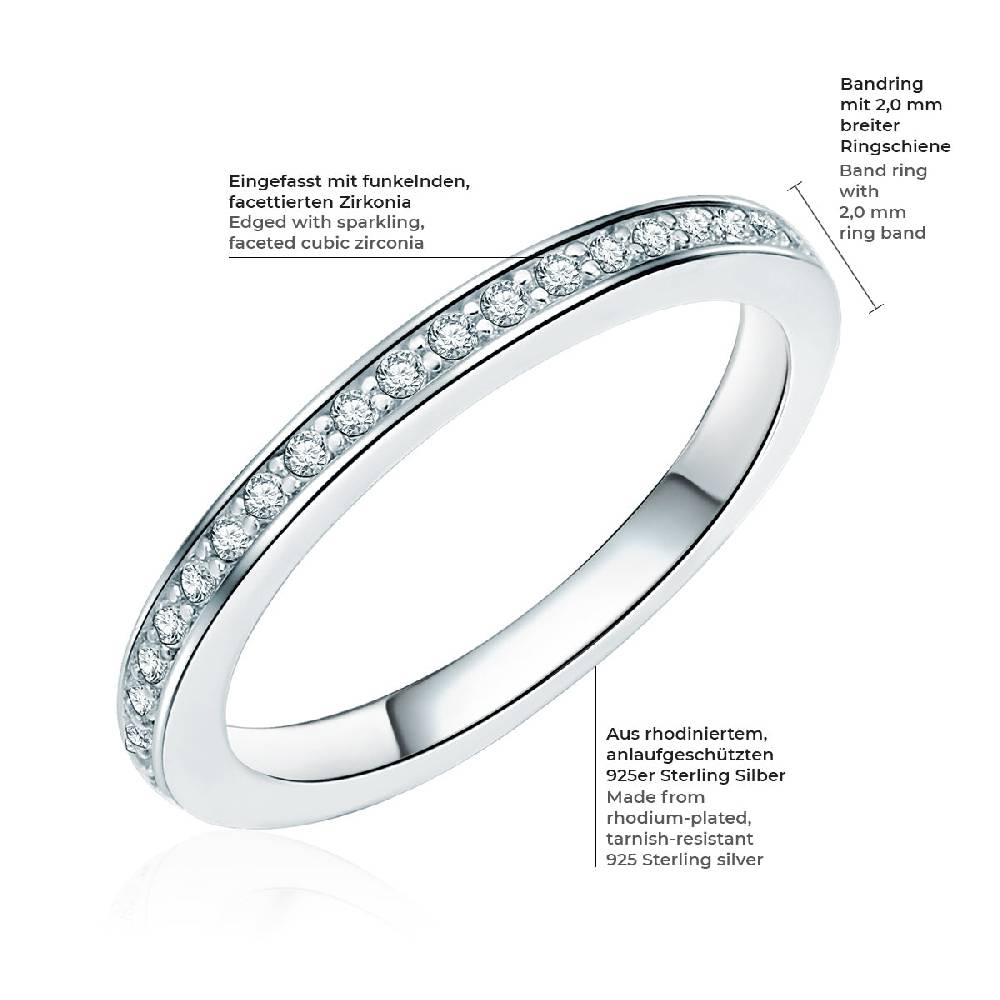 Rafaela Donata Ring Sterling Silber Zirkonia weiß Angebote