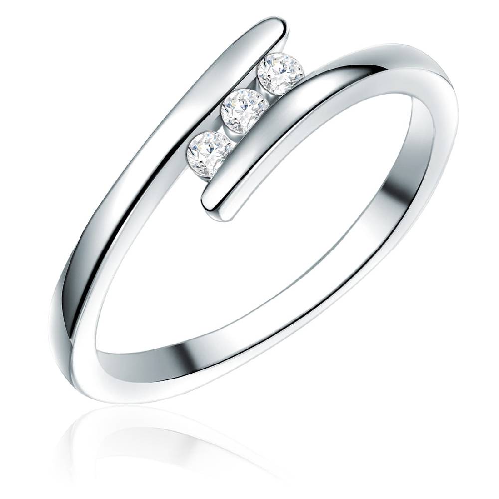 Rafaela Donata Ring Sterling Silber Zirkonia weiß