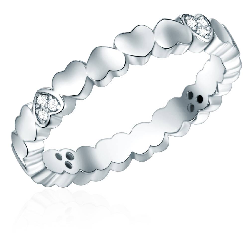 Rafaela Donata Ring Sterling Silber Zirkonia weiß