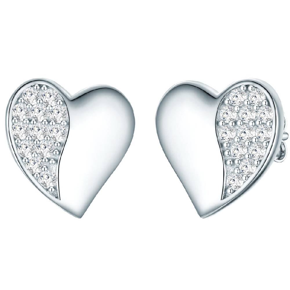 Rafaela Donata Ohrstecker Sterling Silber Zirkonia weiß