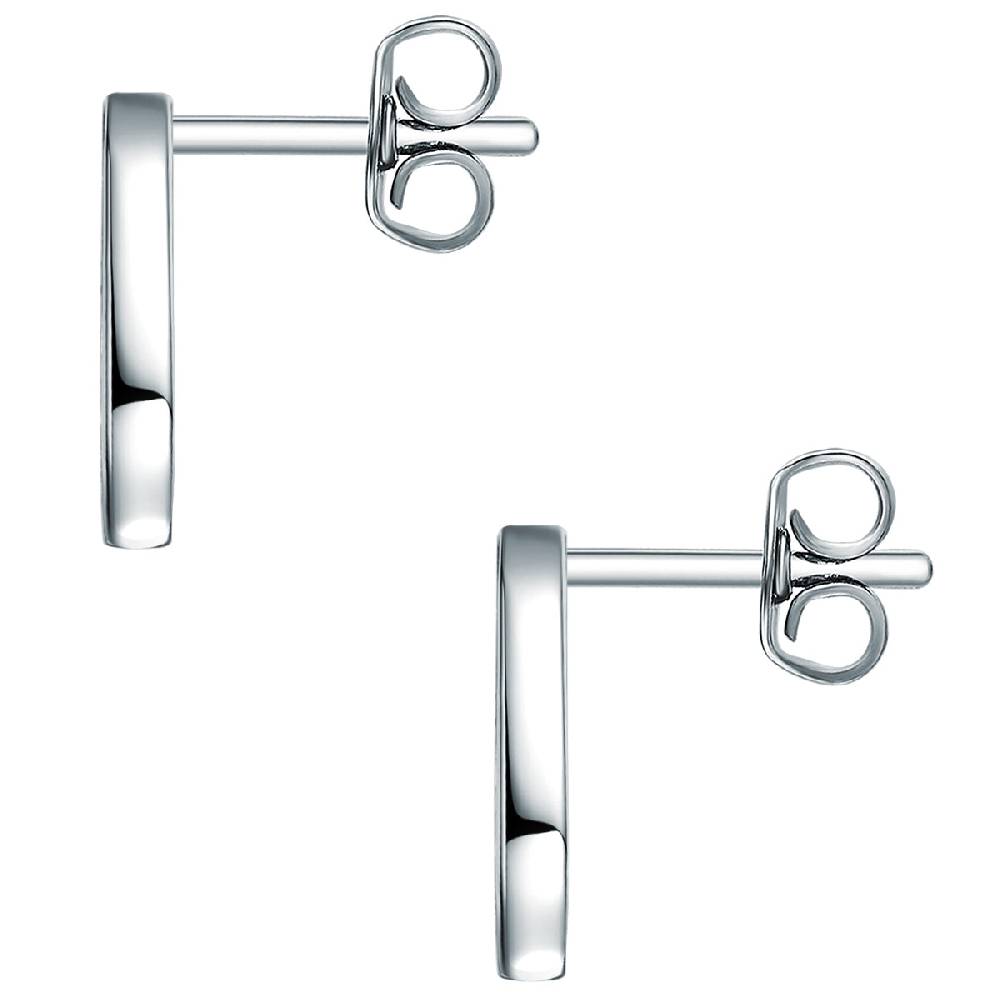 Rafaela Donata Ohrstecker Sterling Silber verziert mit Kristallen von Swarovski® weiß Hotsell