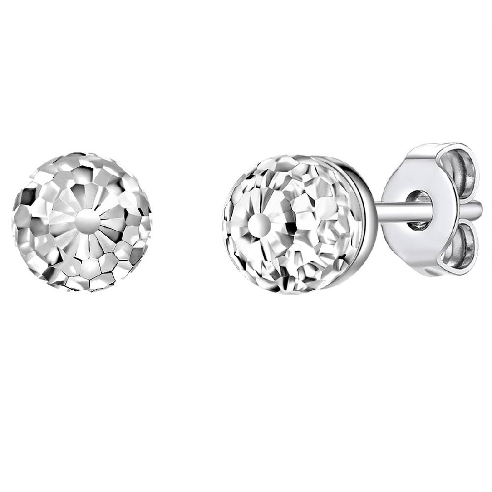 Rafaela Donata Ohrstecker Sterling Silber verziert mit Kristallen von Swarovski® transparent
