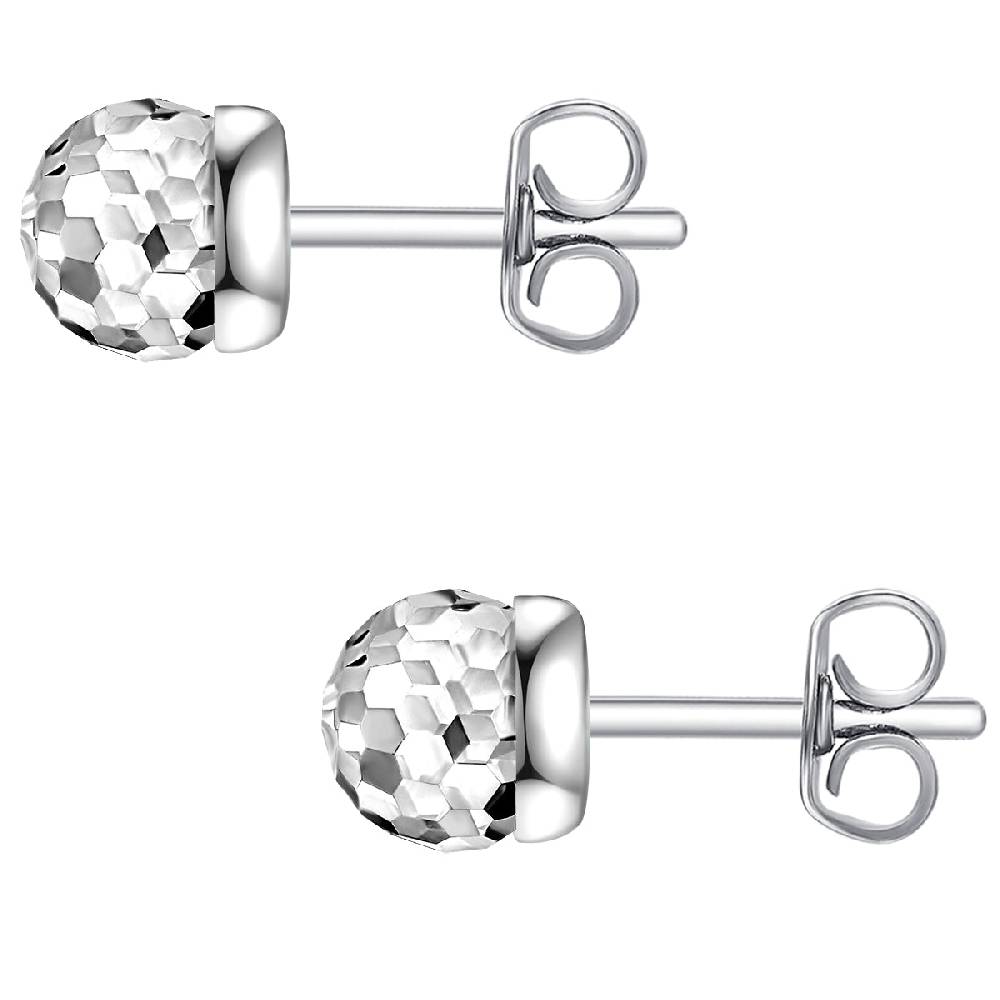 Rafaela Donata Ohrstecker Sterling Silber verziert mit Kristallen von Swarovski® transparent Blitzverkäufe
