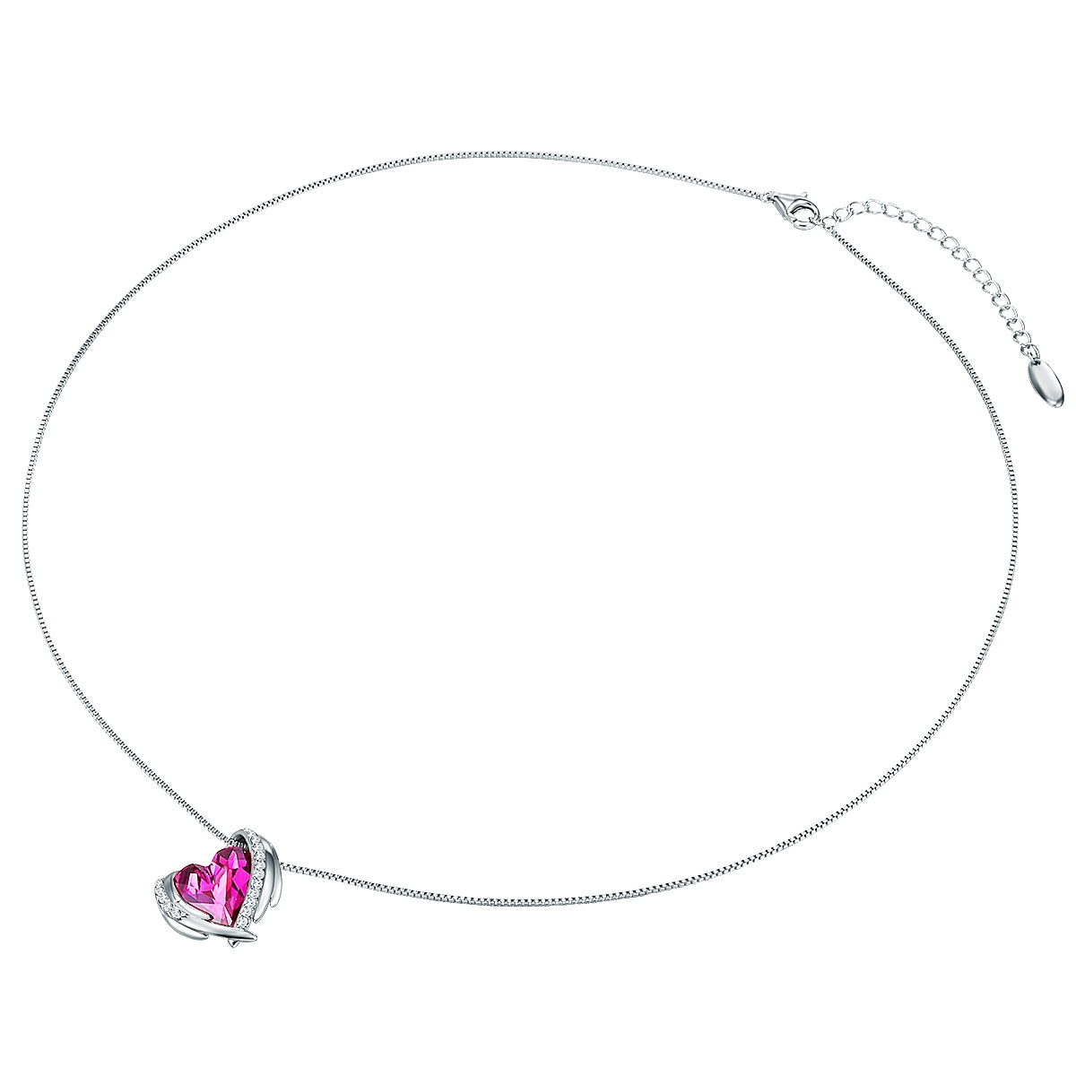 Rafaela Donata Kette mit Anhänger Sterling Silber verziert mit Kristallen von Swarovski® amethyst weiß Verkauf