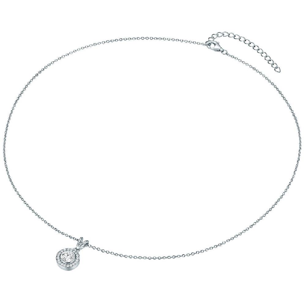 Rafaela Donata Kette mit Anhänger Sterling Silber Zirkonia weiß Outlet