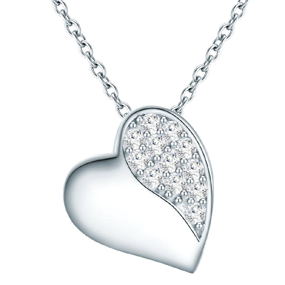 Rafaela Donata Kette mit Anhänger Sterling Silber Zirkonia weiß