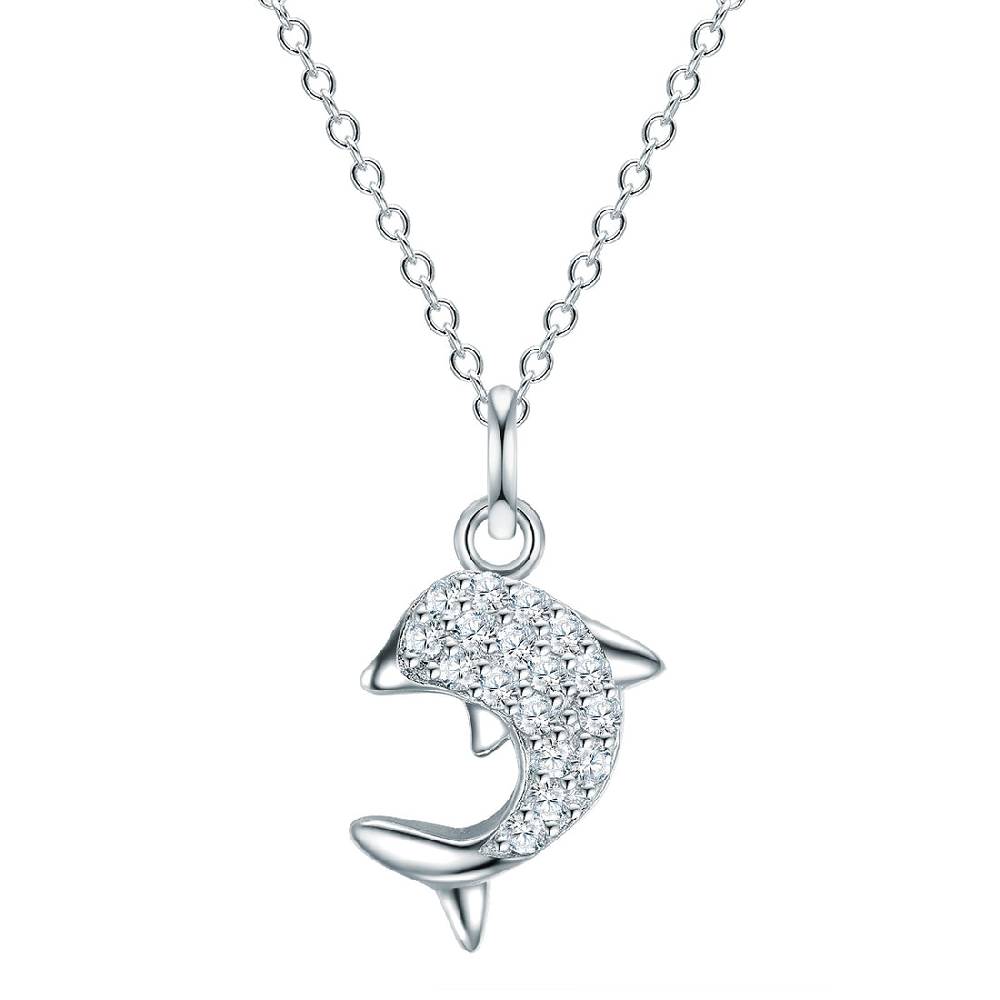 Rafaela Donata Kette mit Anhänger Sterling Silber Zirkonia weiß