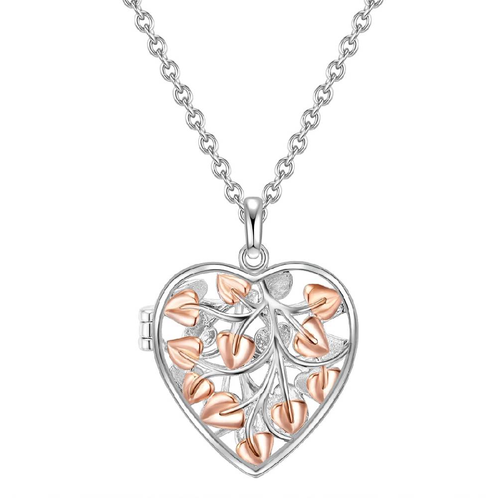 Rafaela Donata Kette mit Anhänger Sterling Silber bi-Color
