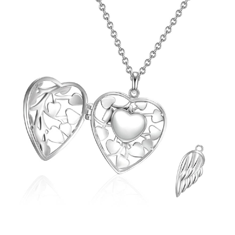 Rafaela Donata Kette mit Anhänger Sterling Silber bi-Color Auslauf