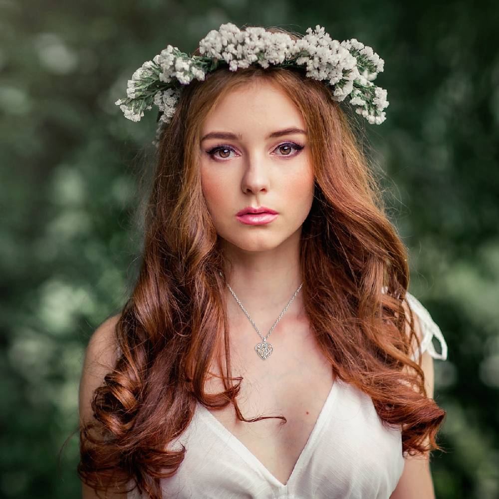 Rafaela Donata Kette mit Anhänger Sterling Silber bi-Color Auslauf