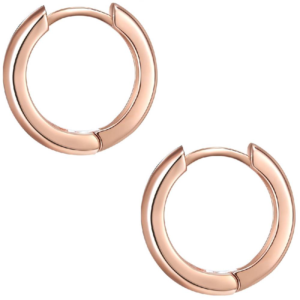 Rafaela Donata Creolen Sterling Silber roségold Günstiger Verkauf