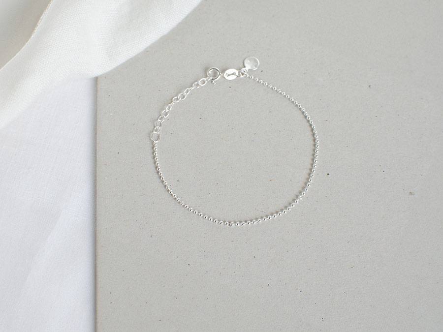Renna Deluxe Kugel Armband SILBER Auslauf