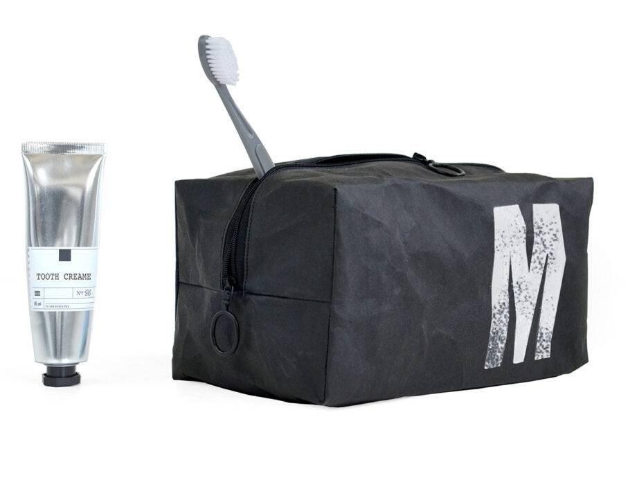 Renna Deluxe Waschtasche für den Mann, mit Monogramm Outlet
