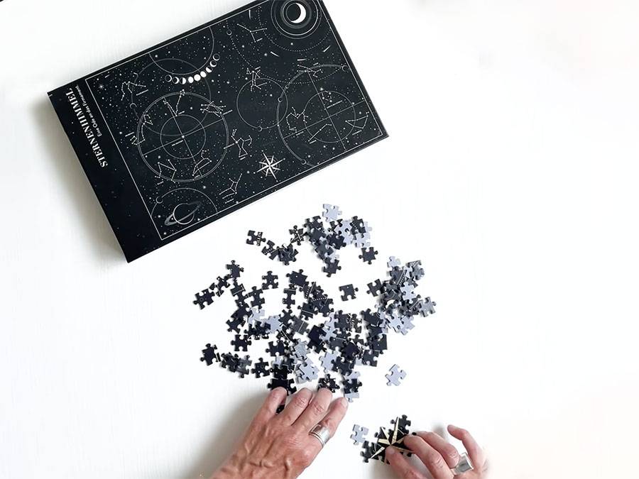 Renna Deluxe STERNENHIMMEL 1000 Teile Puzzle Verkauf