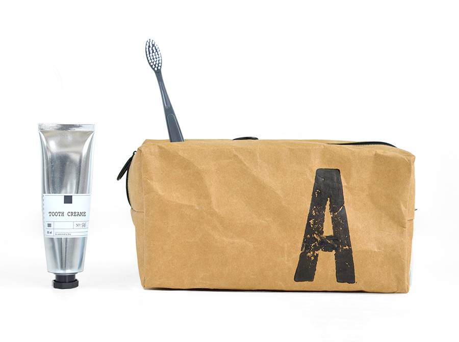 Renna Deluxe Kosmetiktasche für Pflegeprodukte mit Monogramm Meist gekauft
