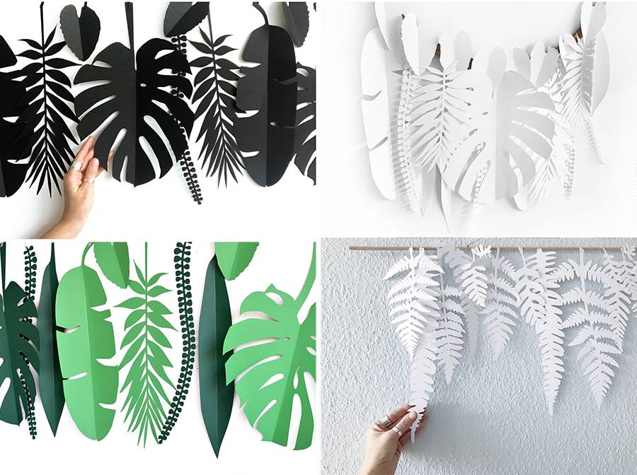 Renna Deluxe Monstera, Palme, TROPEN Wanddekoration Blitzverkäufe