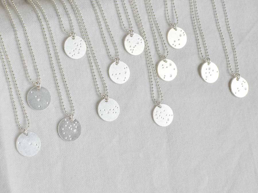 Renna Deluxe STERNZEICHEN Kette Silber