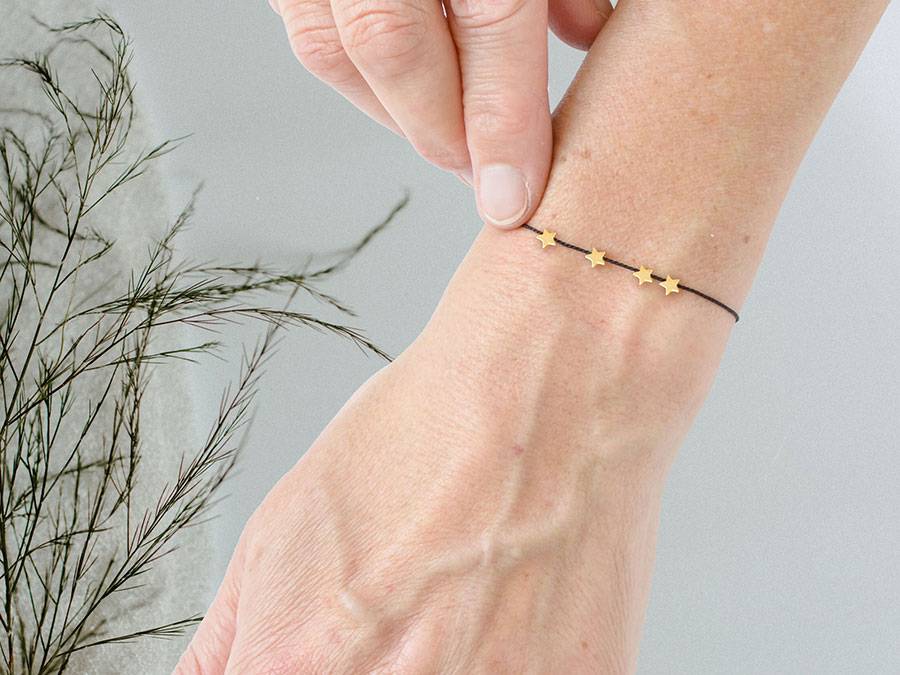 Renna Deluxe STERNENKIND Armband Gold