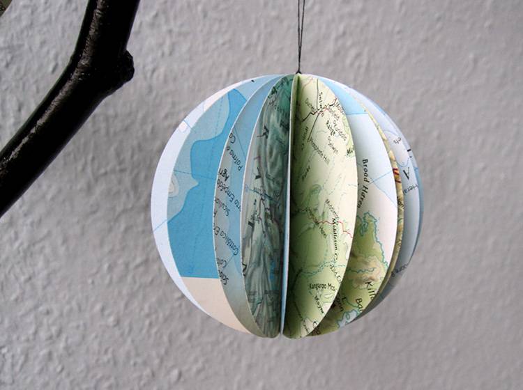 Renna Deluxe Atlas Weltkugel Globus Anhänger Meist gekauft