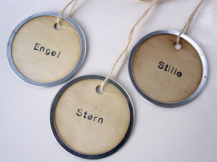 Renna Deluxe ENGEL STERN STILLE Weihnachtsanhänger Blitzverkäufe